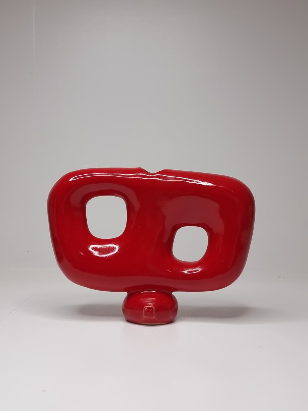 Керамическая ваза ручной работы